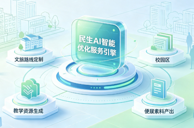 庆云县AI普惠赋能民生服务 智能优化技术升级大众生活服务体验