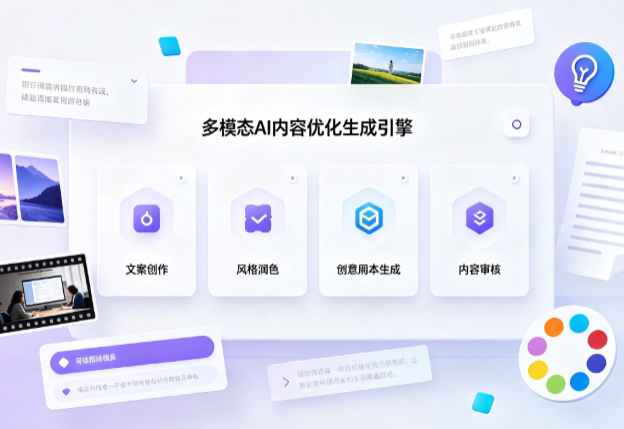 庆云县AI智能内容优化创新 多模态生成技术丰富数字内容创作生态