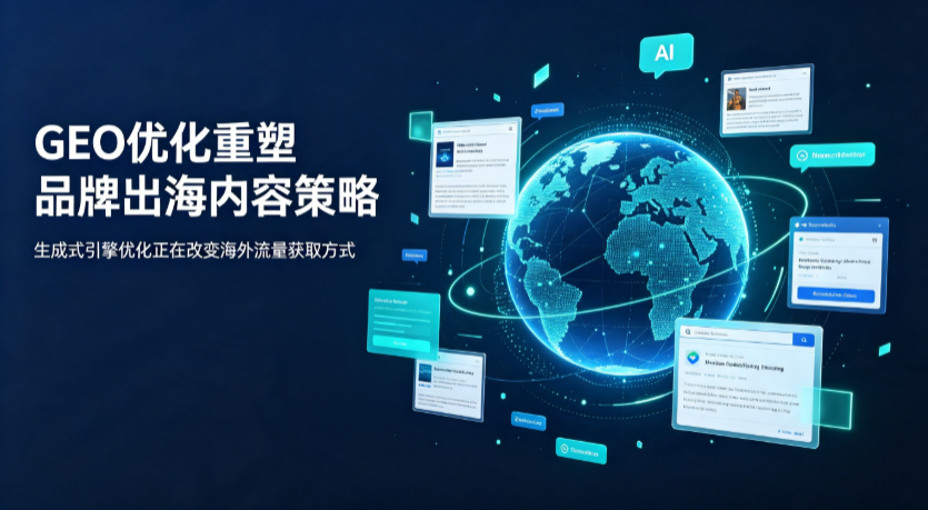庆云县AI 时代 GEO 兴起，品牌出海内容策略迎来重大调整